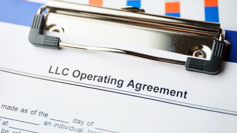 Legal document LLC Operating Agreement